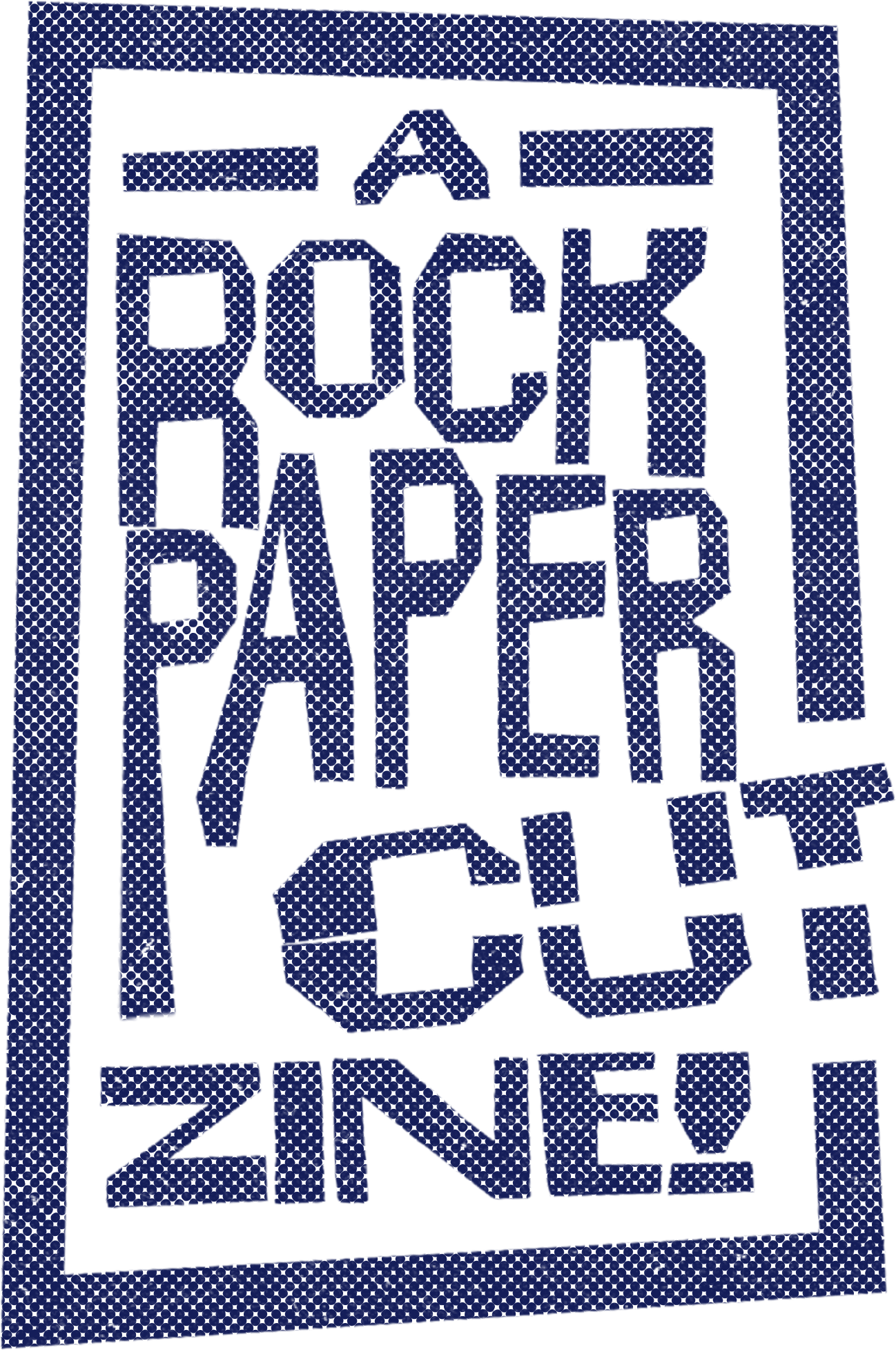 Rock Paper Cut It Zine logo